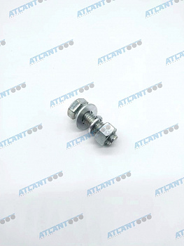 Болт ATLANT [М12x1.75х46 L2=40] SW18 шайба, гровер, гайка