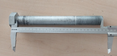 Болт рессорный ATLANT [M30x3.5.x260 L=80] SW45 шайба, гровер