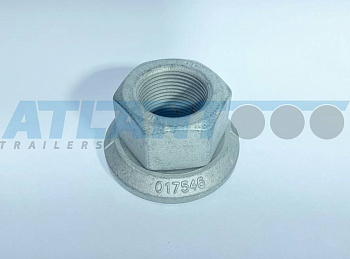 Гайка колесная M22x1,5 -10 H=26.2 / 27 ключ-SW32 наружнD=46 с упорной шайбой; ун