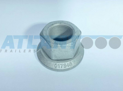 Гайка колесная M22x1,5 -10 H=26.2 / 27 ключ-SW32 наружнD=46 с упорной шайбой; ун