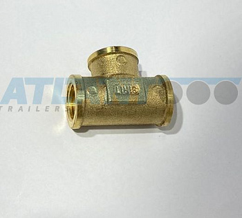 Фитинг оединитель Т-образный металл M16×1.5/M16×1.5/M16×1.5