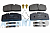 Комплект дисковых колодок HJ (Modul T DBT22LT)